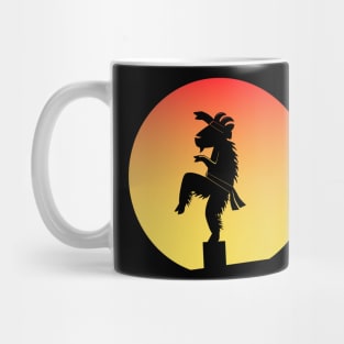 Karate Goat Child Mug